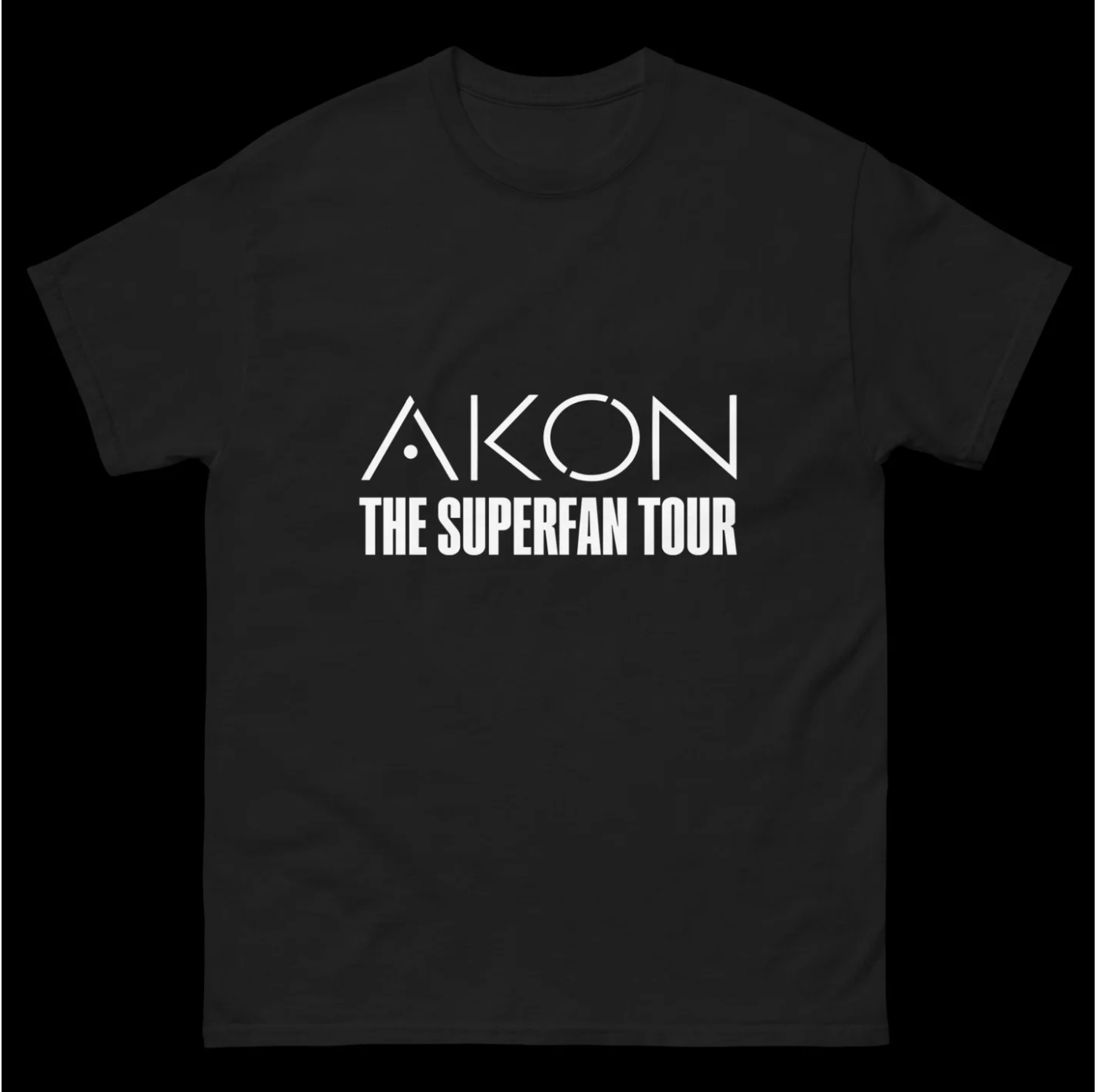 Akon Superfan Tee Unisex Black